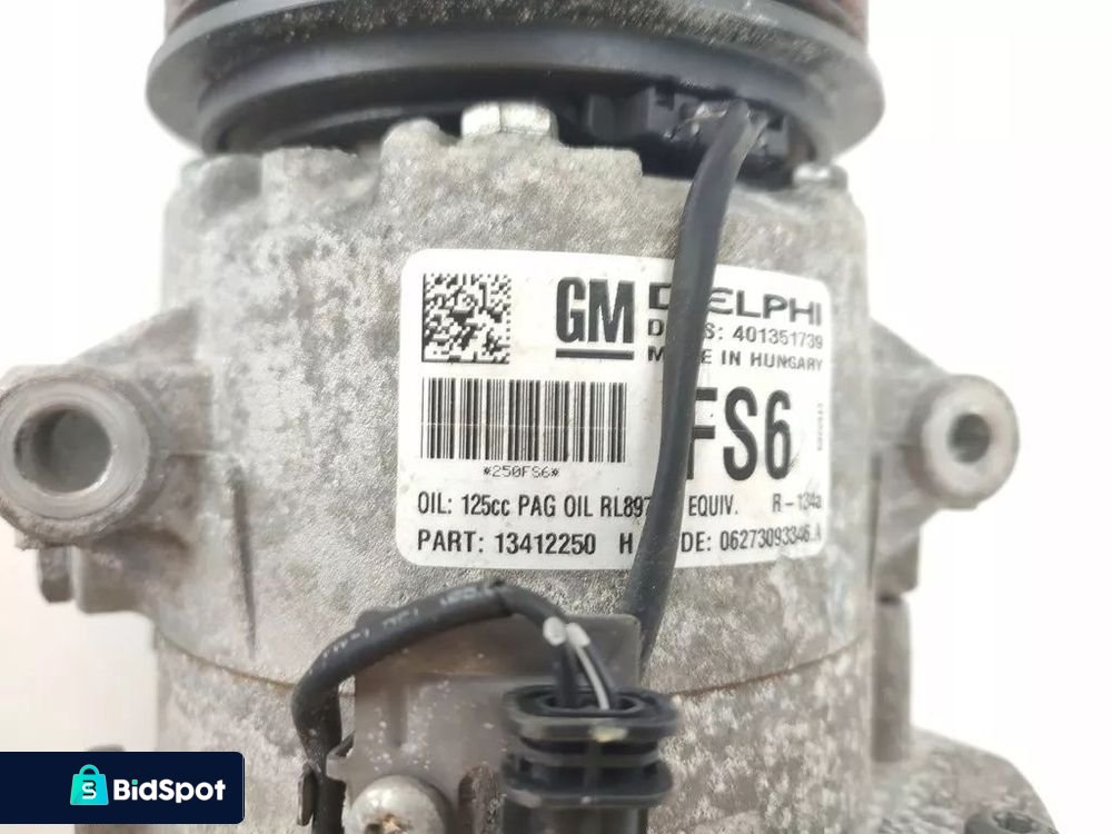 SPRĘŻARKA KLIMATYZACJI MERIVA B 1.4 T 13412250