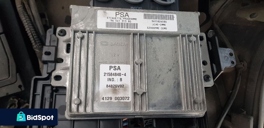 PEUGEOT 407 1.8 16V STEROWNIK SILNIKA 9654131380