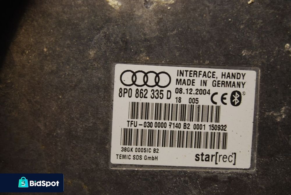 MODUŁ STEROWNIK BLUETOOTH 8P0862335D AUDI A4 B7 B6 A6 C6