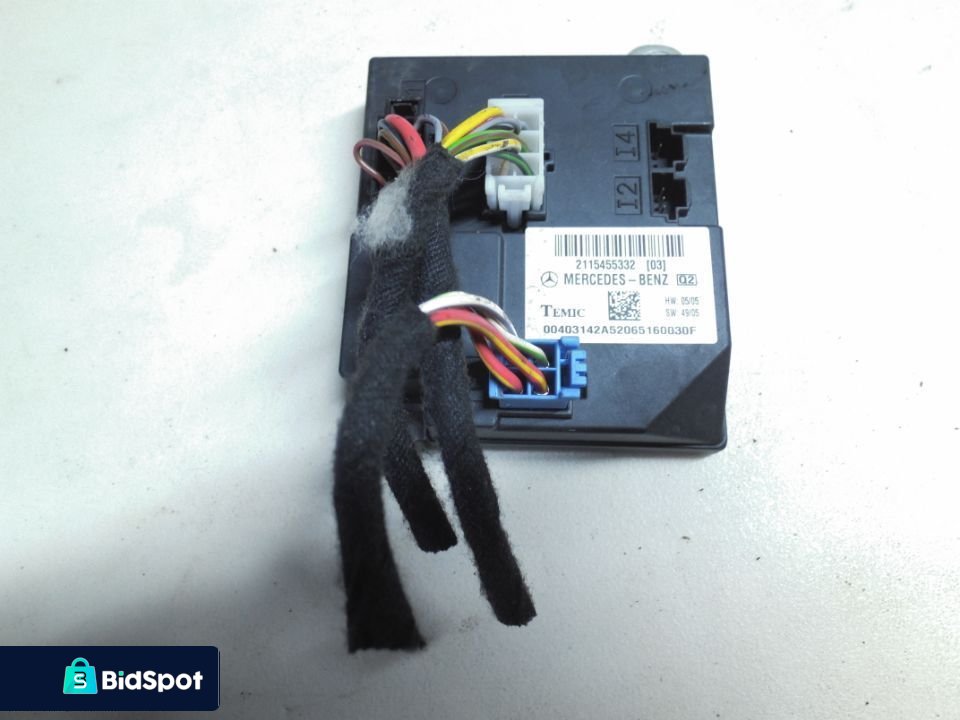 MODUŁ STEROWNIK FOTELA MERCEDES E W211 2115455332 + WTYCZKI INSTALACJA