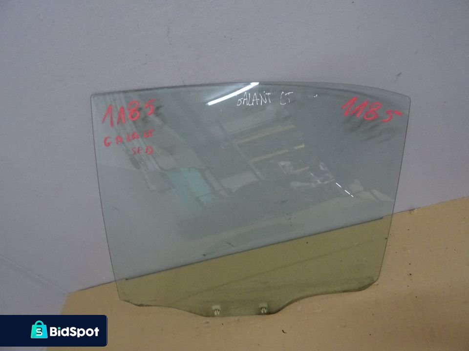 SZYBA DRZWI LEWY TYŁ MITSUBISHI GALANT VIII 96-02 NR1185