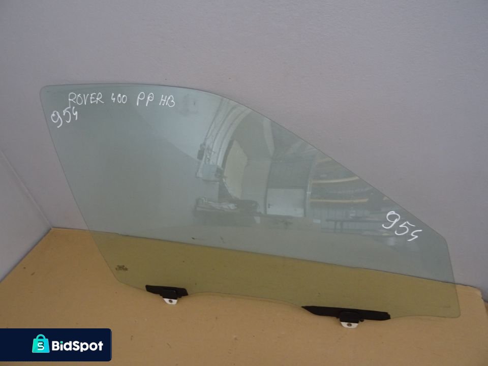 SZYBA BOCZNA DRZWI PRAWY PRZÓD DRZWI ROVER 400 NR954