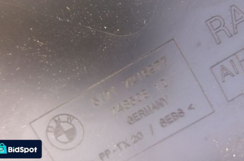 bmw f10 f11 oslona podszybia lewa 7216977