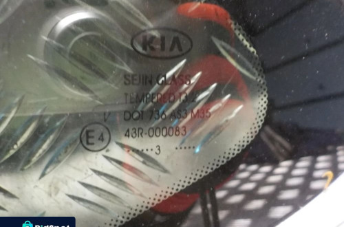 KIA PRO CEED II GT 3D SZYBA KAROSERYJNA LEWY TYŁ