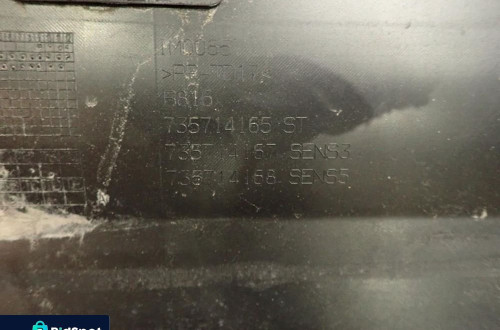 Zderzak tył tylny FIAT 500 II 2020- ELEKTRYK 735714165