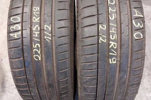 OPONY LETNIE 225/45 R19 MICHELIN PILOT SPORT 4 DOT1518