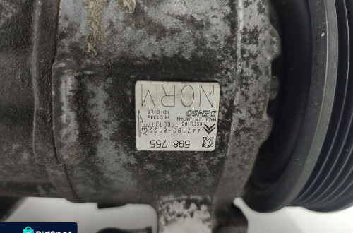 SPRĘŻARKA KLIMATYZACJI PEUGEOT 308 T7 1.4 VTI 8FS 95KM 598755