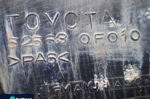 TOYOTA COROLLA VERSO II ŚLIZG ZDERZAKA LEWY TYŁ 52563-0F010 RADOM