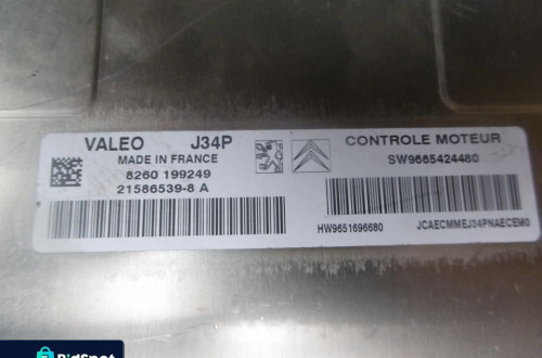 Komputer sterownik citroen C3 LIFT J34P 21586539-8A 9665424480