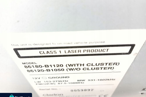 RADIO CD MP3 DAIHATSU SIRION II M300 (2005-2008) 86180-B1120