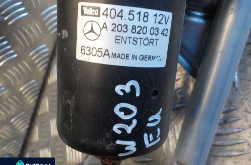 MERCEDES W203 MECHANIZM WYCIERACZE PRZÓD