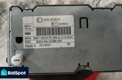 FORD B-MAX 12r RADIO BM5T18C815PE WYŚWIETLACZ C1BT18B955BD