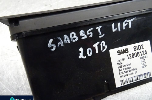 SAAB 95 9-5 I LIFT 01-05 WYŚWIETLACZ ZEGAR  12806124