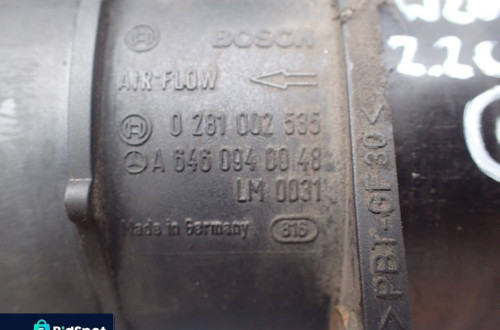 C-KLASA W203 00 2.2 CDI PRZEPŁYWOMIERZ A6460940048 RADOM