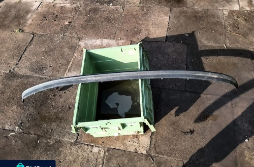 bmw e46 3 listwa zderzaka tyl tylnia tylna 8227573