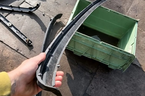 bmw e46 3 listwa zderzaka tyl tylnia tylna 8227573