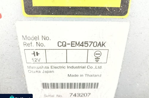 RADIO CD PANEL KLINATYZACJI MAZDA 6 I GG/GY LIFT CQ-EM4570AK