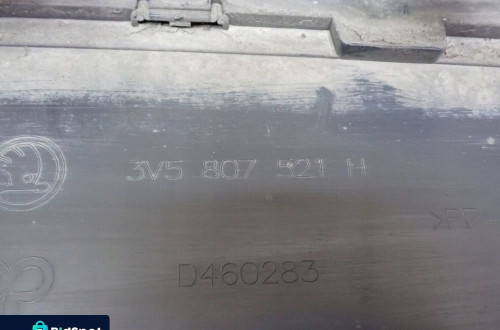 SPOILER ZDERZAKA TYŁ SKODA SUPERB 3 III 3V LIFT HB SPORTLINE 3V5807521H