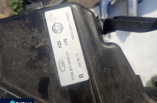 SKODA OCTAVIA III 3 12-16 HALOGEN PRAWY