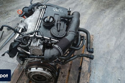 SILNIK KOMPLETNY AUDI VW SEAT SKODA 2.0 TDI BKD !
