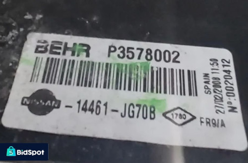 RENAULT KOLEOS I 07r 2.0 DCI INTERCOOLER 14461JG70B