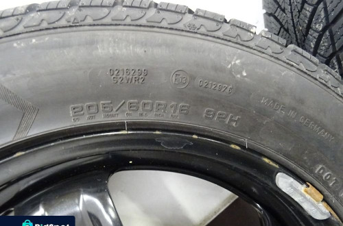 KOŁA FELGI STRUKTURALNE 5x105 R16 6.5J ET41.3 OPONY 205/60