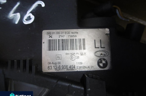 Lampa prawa BMW E46 ZKW EUROPA