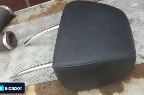 bmw e60 e61 zaglowek przod przedni skorzany skora