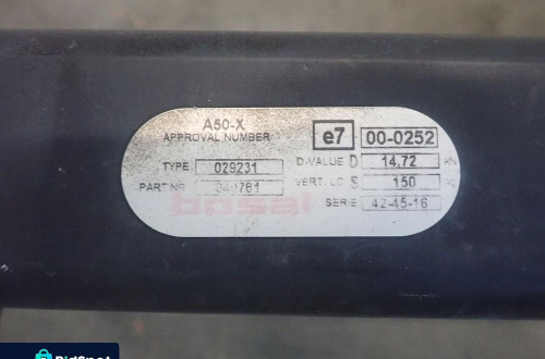 Hak holowniczy FIAT FULLBACK MITSUBISHI L200 2014-