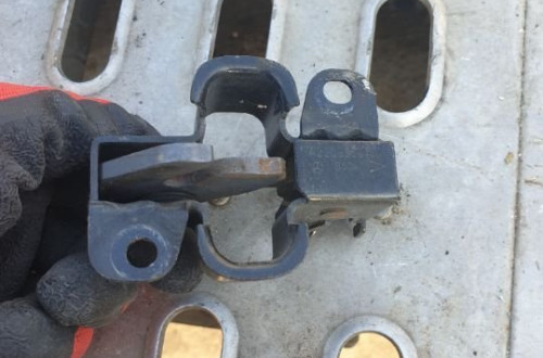 mercedes w220 zamek maski prawy lewy