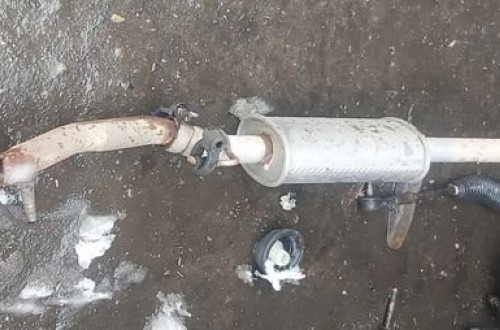 OPEL CORSA D 1.4 TŁUMIK WYDECH