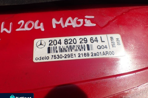 LAMPA LEWA TYLNA MERCEDES W204 SEDAN A2048202964 RADOM