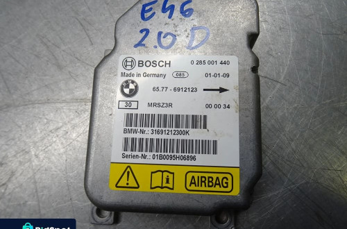 BMW E46 SEDAN 2.0D M47 MODUŁ SENSOR PODUSZEK POWIETRZNYCH 6912123