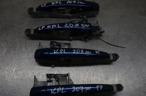 PEUGEOT 207 SW 06-09 1.4B KLAMKA ZEWNĘTRZNA PRAWA LEWA PRZÓD TYŁ