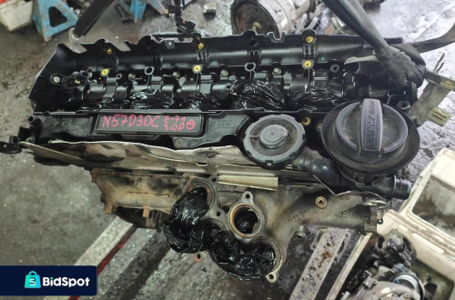 BMW X6 E71 11- 3.0 D SILNIK N57D30C goły
