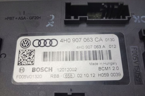 MODUŁ KOMFORTU BMC AUDI A6 C7 A7 A8 4H0907063CA