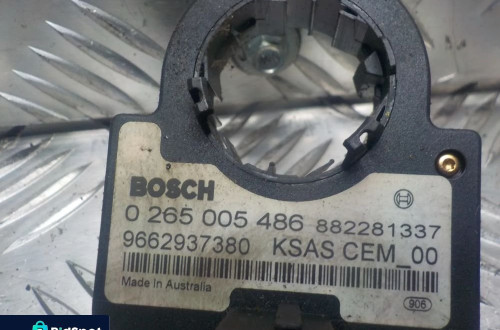 CITROEN C4 PICASSO CZUJNIK SKRĘTU 0265005486 9662937380