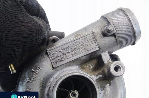 Turbosprężarka 2.0 Hdi 206 306 307 406 Xsara C5 Partner Berlingo 9645247080