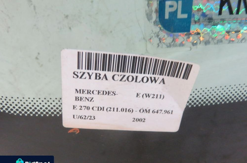 SZYBA CZOŁOWA MERCEDES W211