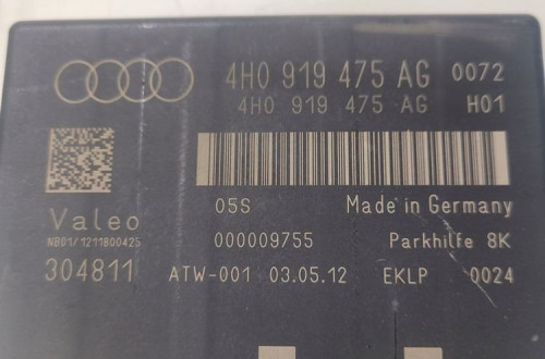 STEROWNIK PDC PARKTRONIK AUDI A6 C7 A7 4H0919475AG
