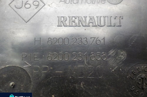 RENAULT SCENIC II OBUDOWA REZONATOR POWIETRZA