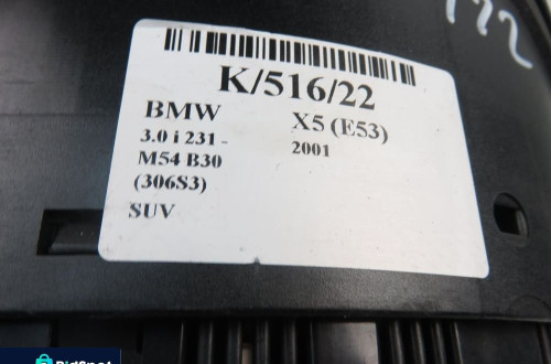LICZNIK BMW X5 (E53) 3.0 i 231 - M54 B30 (306S3)