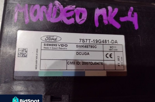 FORD MONDEO MK4 MODUŁ KOMFORTU 7S7T19G481DA