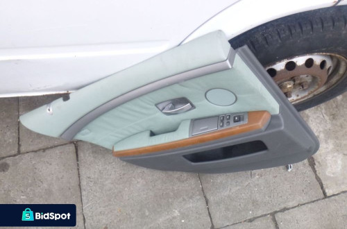 bmw e65 7 tapicerka drzwi tyl tylnia tylna lewa skora
