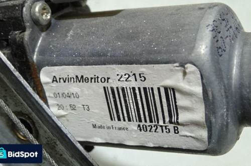 PODNOŚNIK SZYB LEWY PRZÓD CITROEN C3 II 1.4HDI 9683129480