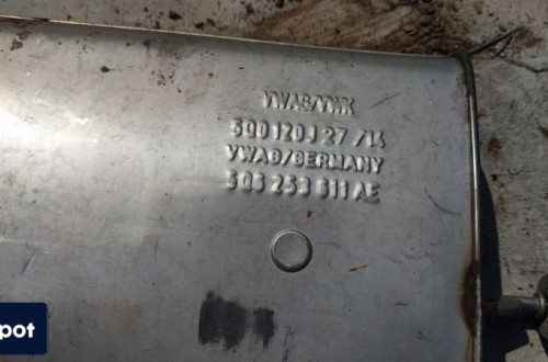 TŁUMIK WYDECH AUDI A3 8V VOLKSWAGEN 5Q6253611AE