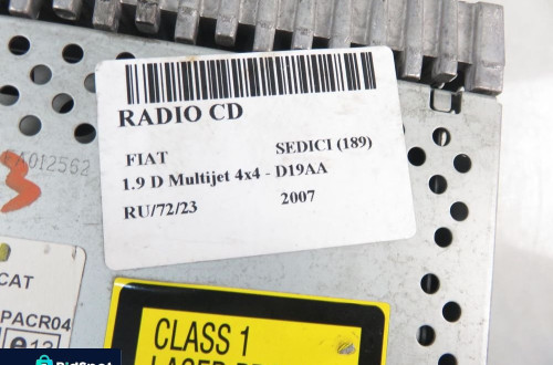 RADIO FIAT SEDICI (189) 3910179J0
