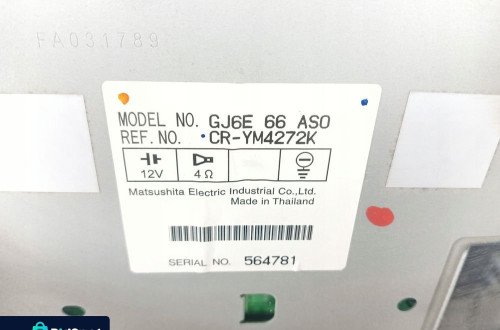 RADIO CD PANEL KLIMATYZACJI MAZDA 6 I GG/GY (2002-2005) CR-YM4272K