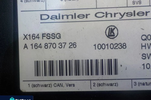 MERCEDES GL X164 LIFT MODUŁ FOTELA A1648703726