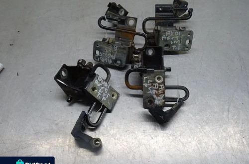 AUDI A6 C5 LIFT 01-04 3.0B ZAWIASY DRZWI LEWY PRAWY PRZÓD TYŁ GORA DÓŁ